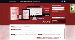 Desktop Screenshot of codigodeprocessocivil.com.br